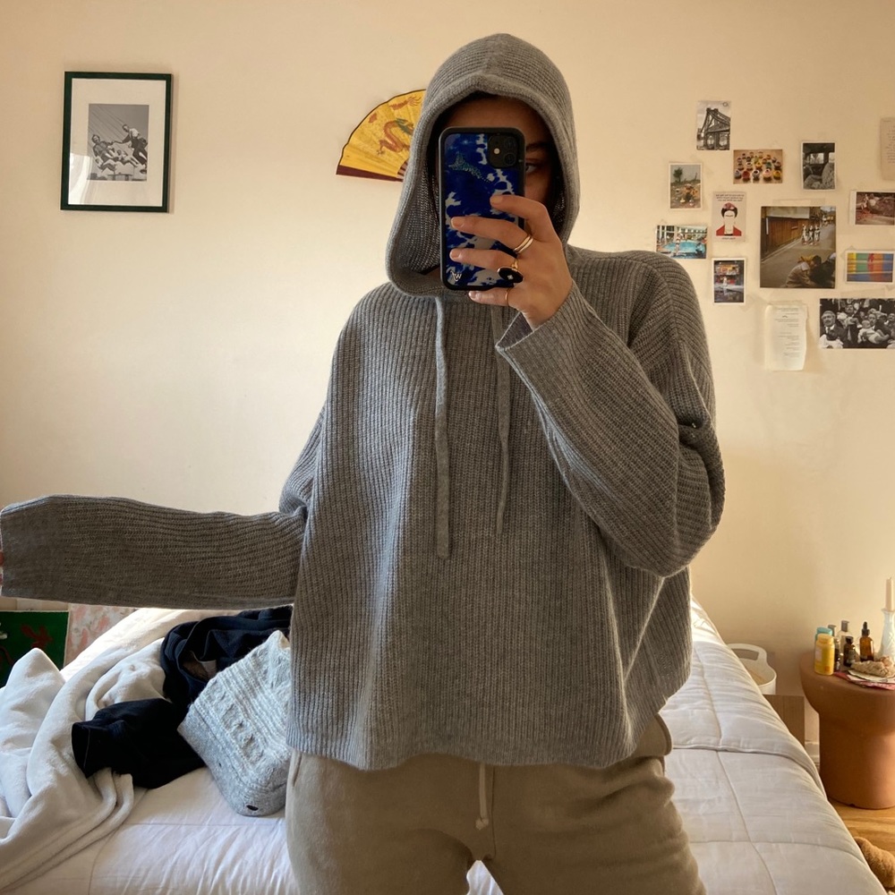 Jenni Kayne Cashmere Fisherman Hoodie